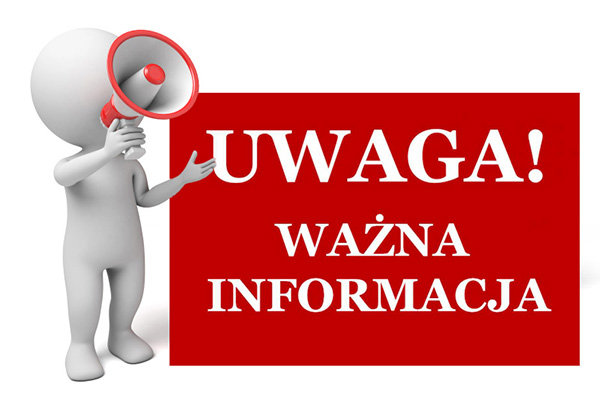 Ważna informacja odnośnie deklaracji o przystępowanie do egzaminu maturalnego